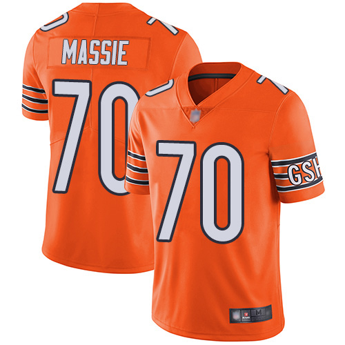 Chicago Bears Limited Orange Men Bobby Massie Alternate Jersey NFL Football #70 Vapor Untouchable->women nfl jersey->Women Jersey